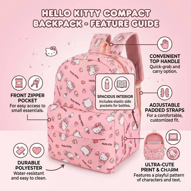 Backpack Bag School College Office Laptop