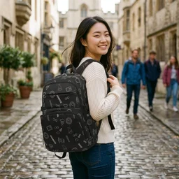 Backpack Bag School College Office Laptop