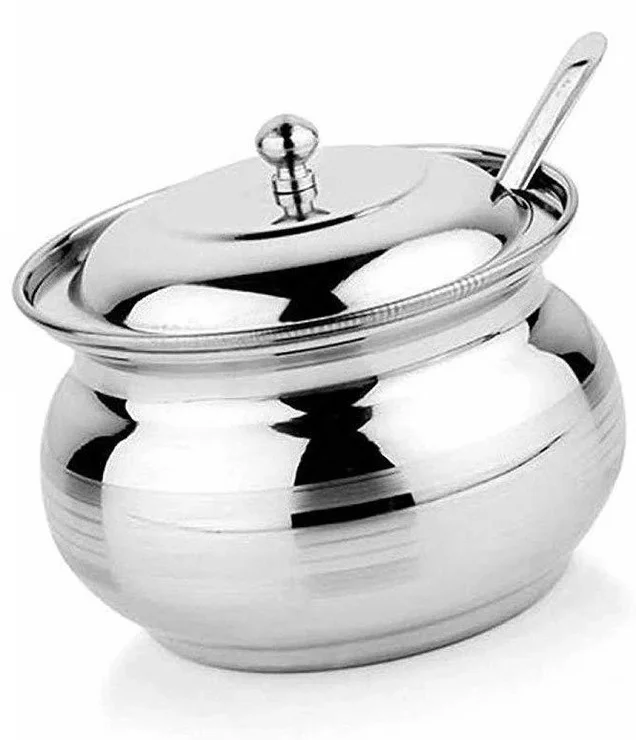 Steel Ghee Pot