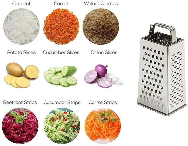 Stainless Steel 7 in 1 Vegetable Grater