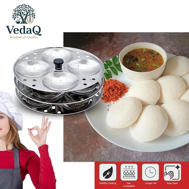 VedaQ 3 Layer Idli Maker