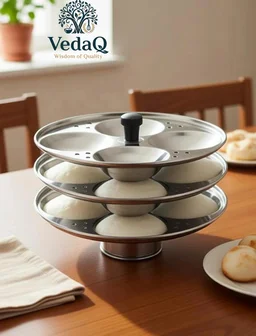 VedaQ 3 Layer Idli Maker