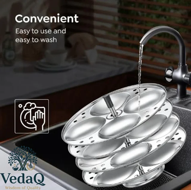 VedaQ 4 Layer Idli Maker