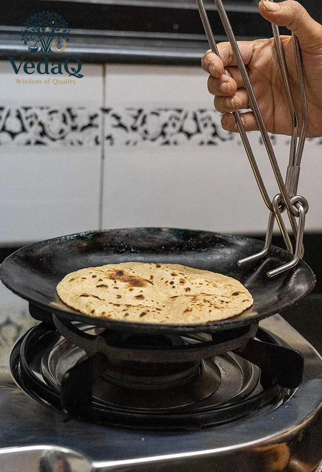 Combo of Steel Chimta and Steel Pakkad Tong