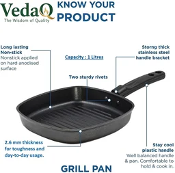 Grilled Non Sticky Pan