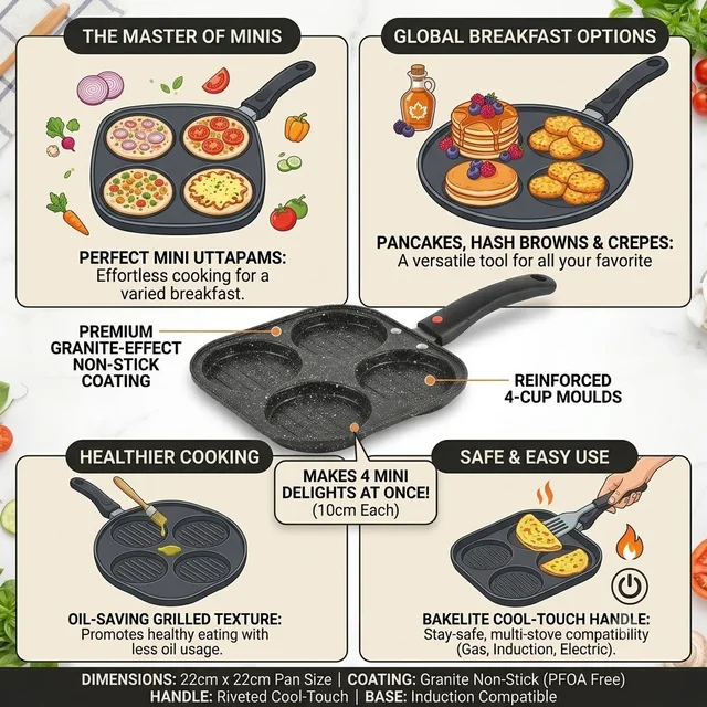 Mini Uttapam Pan