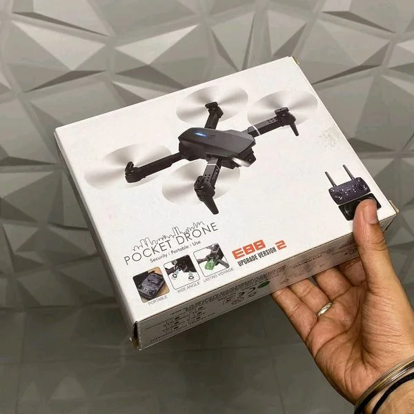 Foldable Drone With Dual WiFi Camera Remote Control E88 Model