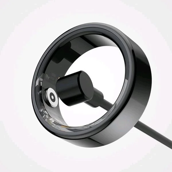 Smart Ring 100% Original Heart Rate SPO2 And Sleeping Monitor (Black)
