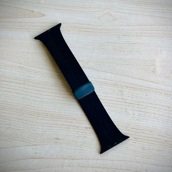 Printme Silicone Sport Band Compatible With Apple Watch 38mm 40mm 41mm 42 Mm 44 Mm 45 Mm 49 Mm - Black