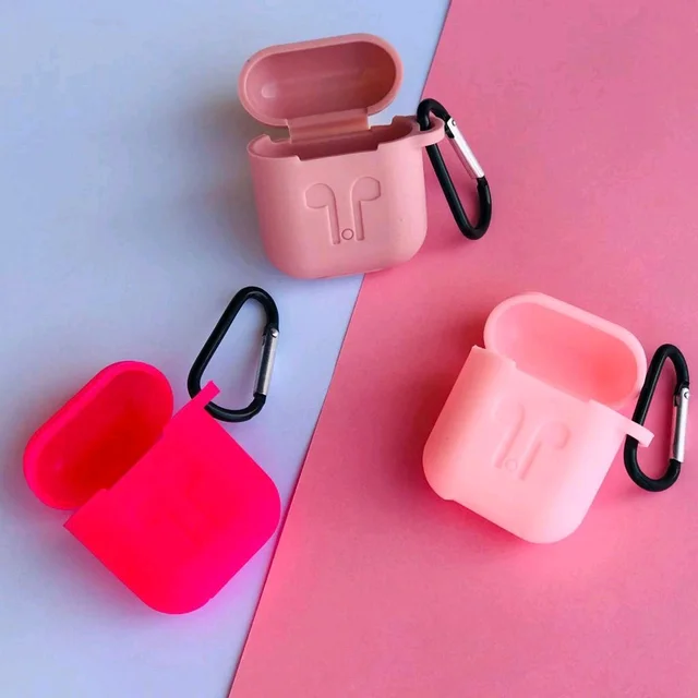 AirPods 2 Silicon Pouch - Cover Drop- Proof Anti- Scratch