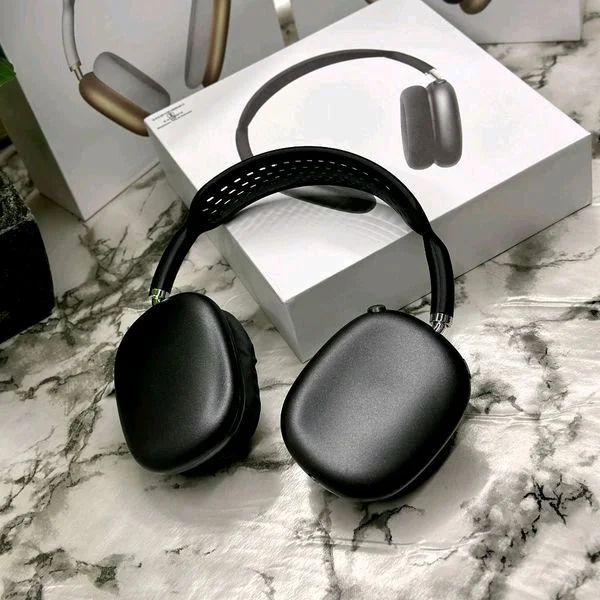 Air Pods Max 1:1 Packing 7aa Quality With Popup Window Same As Original, Carrying Pouch Cover - BK