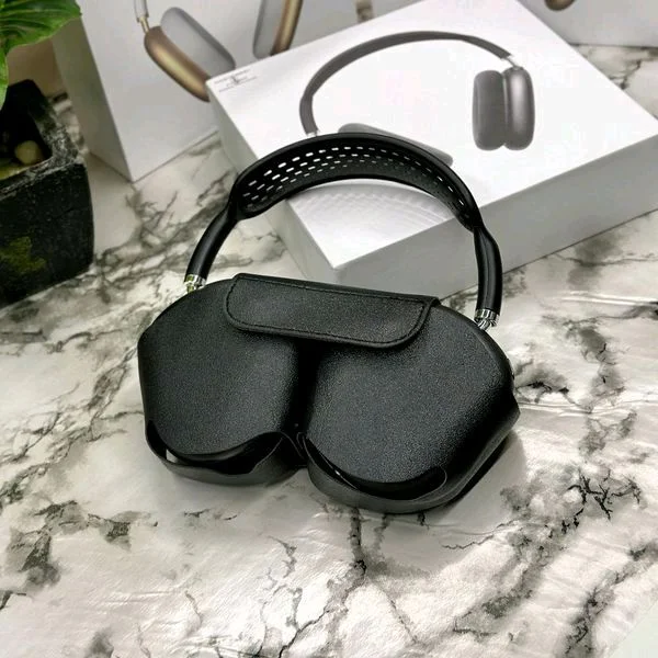 Air Pods Max 1:1 Packing 7aa Quality With Popup Window Same As Original, Carrying Pouch Cover - BK