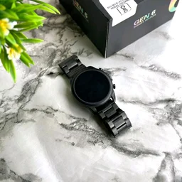 Generation 6 2023 Metallic Alloy Body With Amalgam Of Most Unique Colours Till Date, Heart Sensor With 24/7 Monitoring, Bluetooth Calling Support - Black