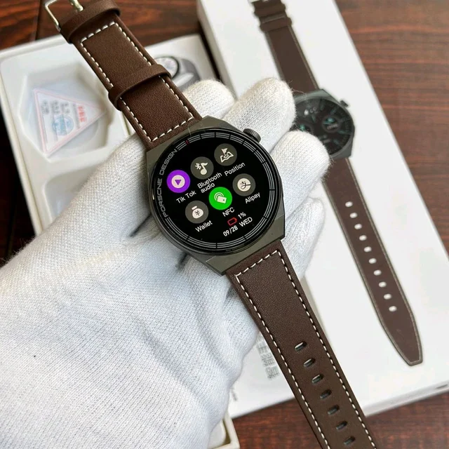 Wearfit DT3 Pro Porsche Design Premium Smartwatch With Dual Strap