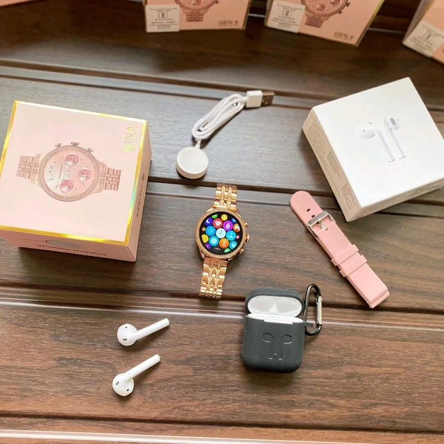 Most Awaited Budget Combo | Air Pods 2 Awesome Quality With Case and Generation 9 Premium Smartwatch Combo Offer
