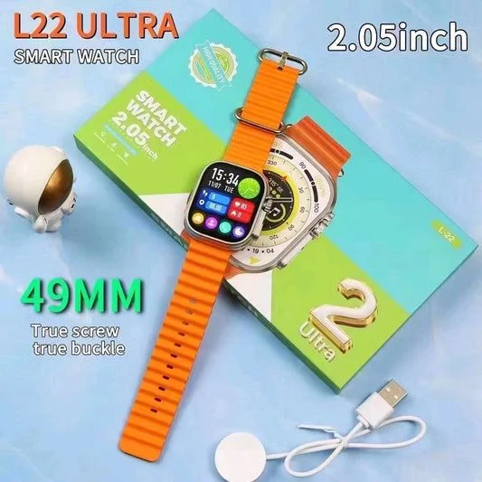 L22 Ultra Best Budget Friendly Ultra Smartwatch With Android & IOS Supported