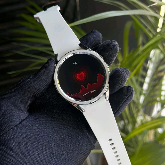 Wearfit Watch 6 Classic Premium Smartwatch With AMOLED Display With Compatible Os Android & IOS