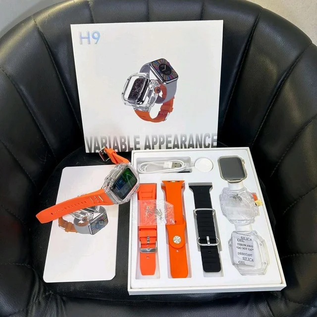 H9 Richard Mille Smartwatch 2 in 1 Converible Watch | Premium Collection | Removable Case