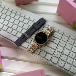 First Time In Ever Generation 9 Pro Edition Smartwatch With Diamond Belt And Silicon Strap