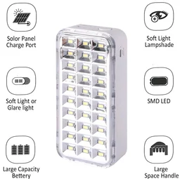 DP 7168 (RECHARGEABLE LED EMERGENCY LIGHT) 2400mAh Battery, 6 W LED, Power Bank 8 hrs Torch Emergency Light