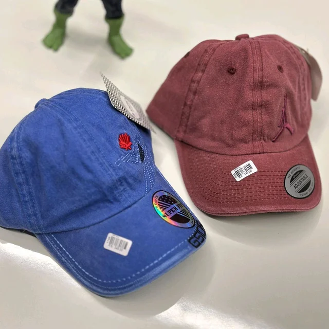 Buy 1 Get 1 Free Offer, Winter and Summer New Eagle Embroidery, Washed, Distressed, Letters, Baseball Caps, Men and Women, Cotton Shade Outdoor Sports - SRC1