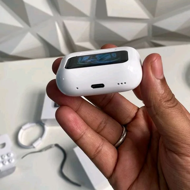 Air Pro 2 Plus With Display, Wallpaper, Timer, Brightness, Anc, Transparency control, Battery percentage