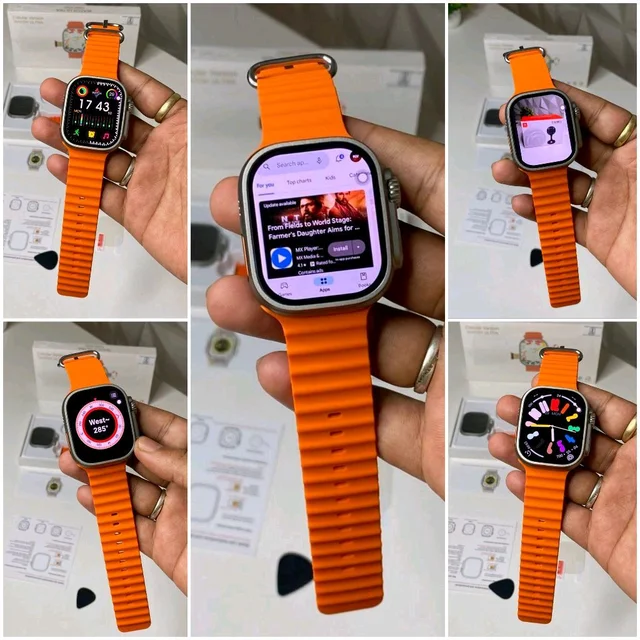 Android 5G Smartwatch With 2GB Ram And 32GB International Storage, Instagram, YouTube, WhatsApp With Camera. you can install Apps From the Play Store!
