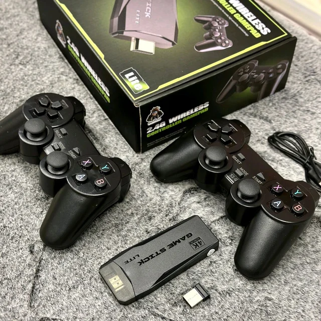 RS SMART HOME Video Games for Kids 4GB Video Game for Kids, 4k Ultra HD Classic Games Console Built in 10000 Game in TF Card, 9 Emulator Console