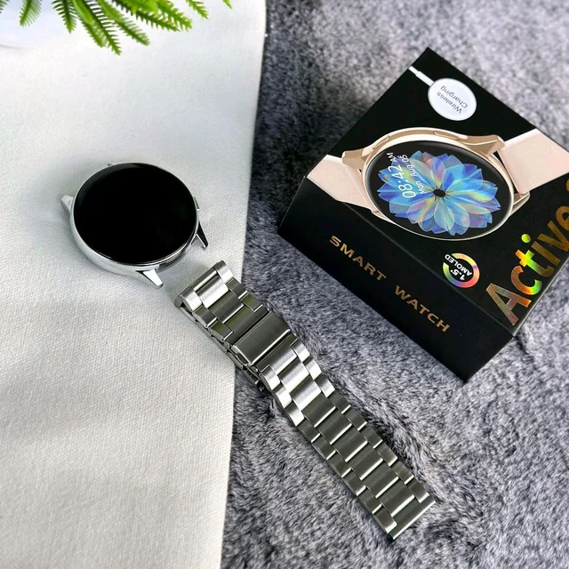 Active 2 2.5D Curve HD Amoled Display Smartwatch, Heart Sensor With Real Time Monitor, Bluetooth Calling - SRSA2