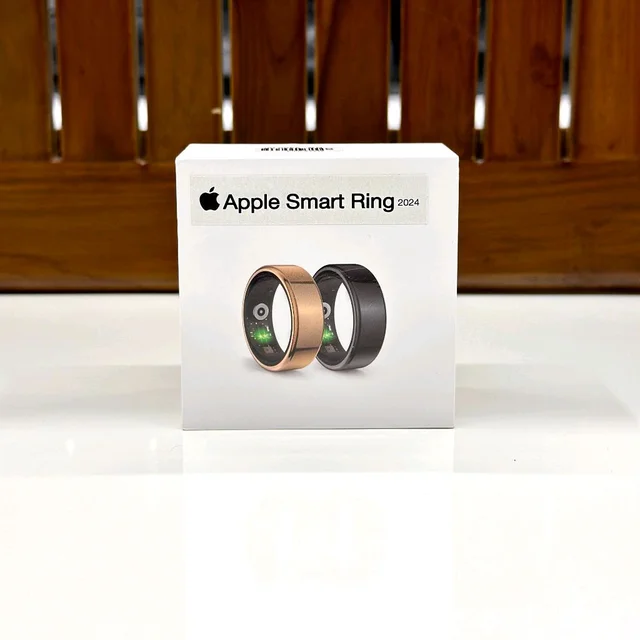 Smart Ring 100% Original Heart Rate SPO2 And Sleeping Monitor (Black)
