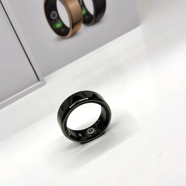 Smart Ring 100% Original Heart Rate SPO2 And Sleeping Monitor (Black)