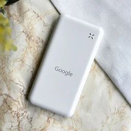10000mAh Powerbank, Dual USB-A Outputs | Dual Input Ports | Lithium Polymer Power Bank | Plastic Casing, Lightweight
