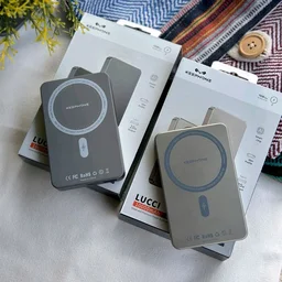 Original KEEPHONE PowerBank LUCCI Magsafe 10000mAh Gunmetal, High End Quality Product - Gray, 1 Month SR SHOPY Warranty