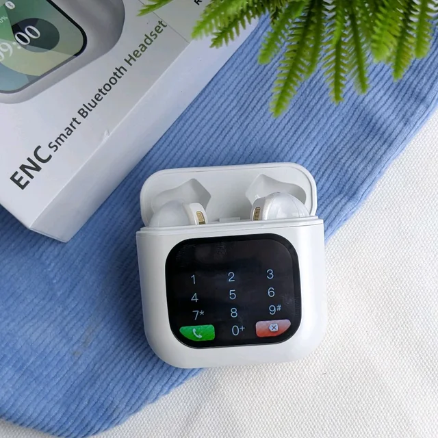 Original Snexian K1 Bluetooth Headset (Black, True Wireless) - White
