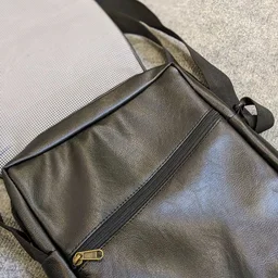 Jeep Ultra Sporty Messenger Sling Bag For Multipurpose Use - Black
