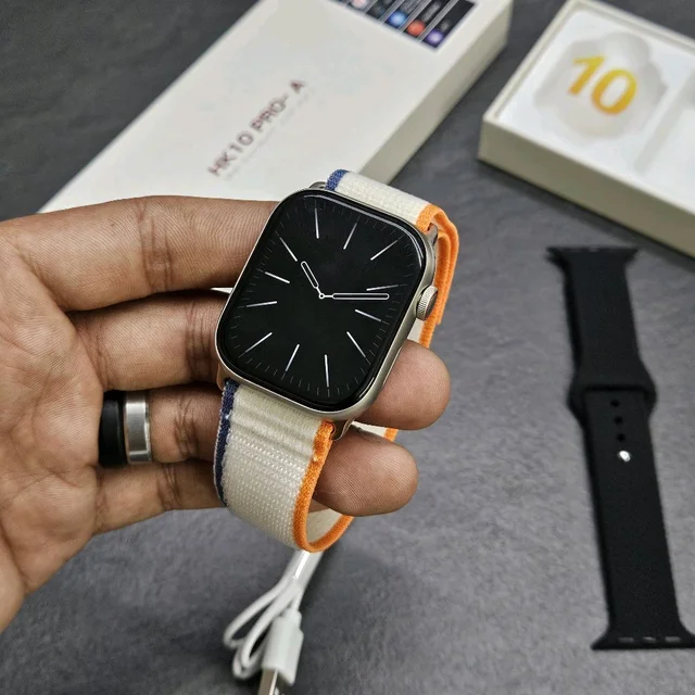 Never Before In Indian Market, New 2024 Model Wearfit Hk10A Pro Plus 45mm Real "O- Led Amoled Amplitude" A Power Packed Series 9 Smartwatch
