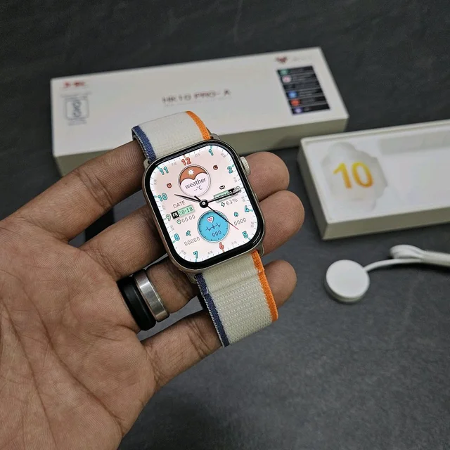 Never Before In Indian Market, New 2024 Model Wearfit Hk10A Pro Plus 45mm Real "O- Led Amoled Amplitude" A Power Packed Series 9 Smartwatch