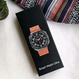 Most Demanding Ultra Budget Model, Watch 7 Ultra Smartwatch, Always On Display, On/Off Logo - Orange