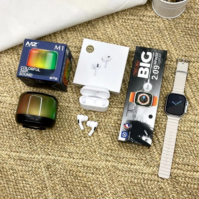 Most Awaited Budget Combo | T800 Ultra Smartwatch, MZ M1 Original Speaker and Budget Tws