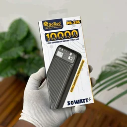 Original Soroo PB-185 30 Watt 10000mah Portable Powerbank