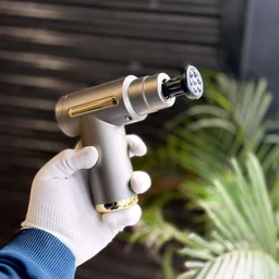 Massage Gun | Strike Handheld Percussion Massage Gun with Interchangeable Massage Heads