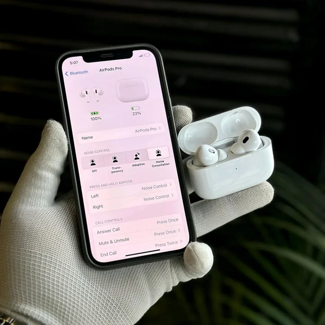 Air Pro 2nd Generation With Volume Control Up Down Like Original, Active Noise Cancellation Working