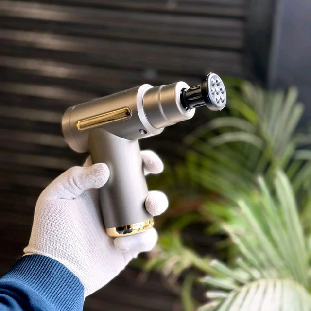 Massage Gun | Strike Handheld Percussion Massage Gun with Interchangeable Massage Heads