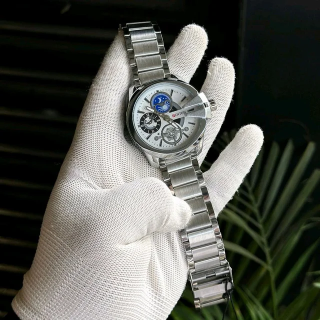 Fenton Analog Unique Quartz Movement Collection With High Quality Strap Best finishing Body & Case - SRF1