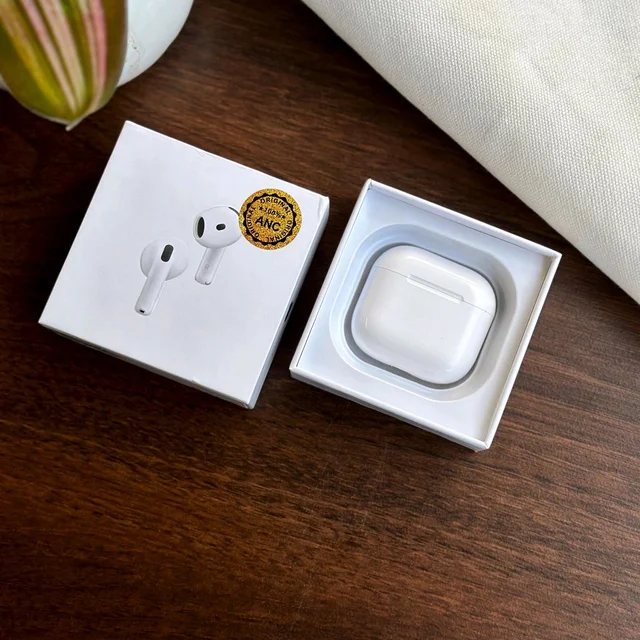 Air 4 High Quality Collection With Original Box Packing | Active Noise Cancellation, Serial Number Working
