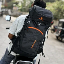 Wonderlust45 Trekking Bag, High Capacity With High End Quality Collection - Orange
