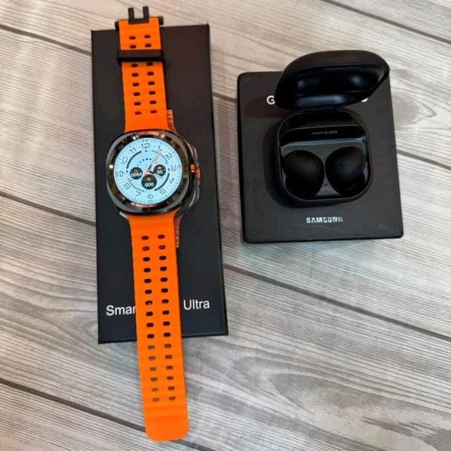 Most Awaited Budget Combo | Watch 7 Ultra Smartwatch With Wireless Buds 2 - SRM1