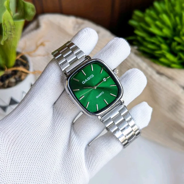 Buy 1 Get 1 Free Offer | Most Demanded Gasiq Quartz Movement Watch With High Quality Strap Best finishing Body & Case - SRQ9