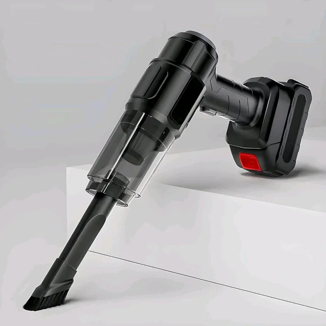 Multifunction Vacuum Cleaner/High Power Car Vacuum Cleaner | Rechargeable Vacuum Cleaner, Lightweight, with Attachments