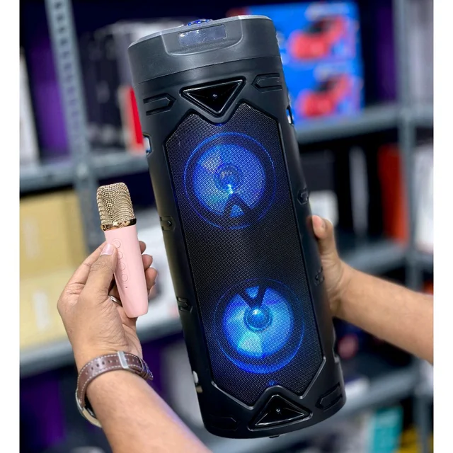 Yoroto 40W Party Bluetooth Speaker With Wireless Mic